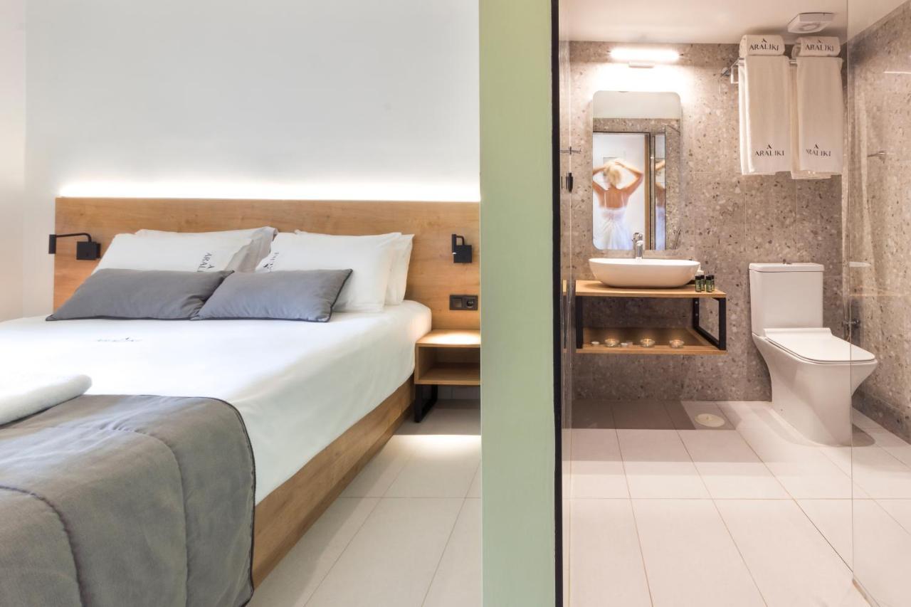 Araliki Suites Polychrono Bagian luar foto