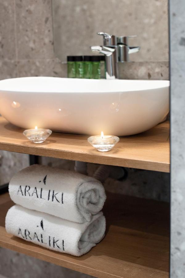 Araliki Suites Polychrono Bagian luar foto