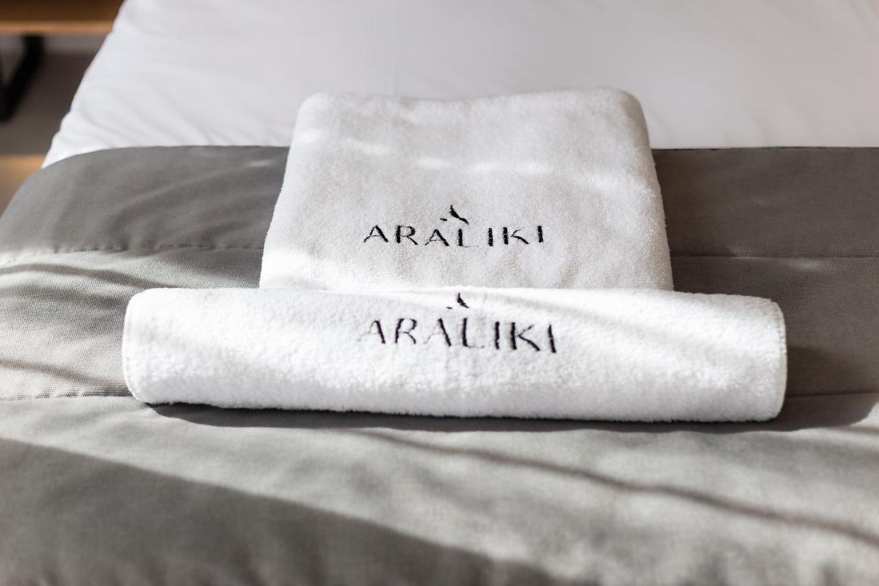 Araliki Suites Polychrono Bagian luar foto